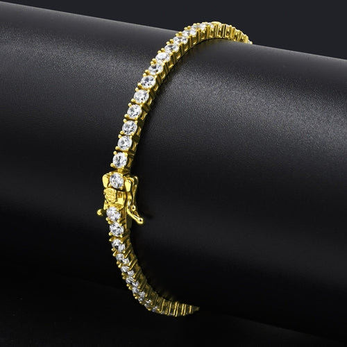 4MM One Row Tennis Bracelet