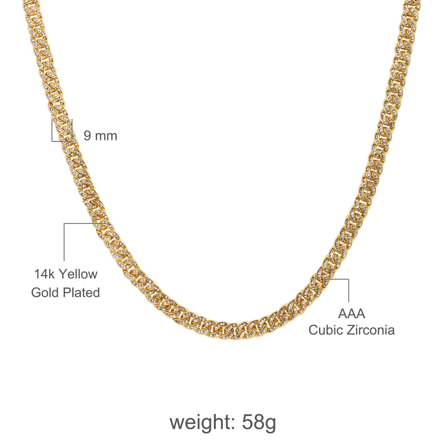 BM 8 MM Cuban Chain