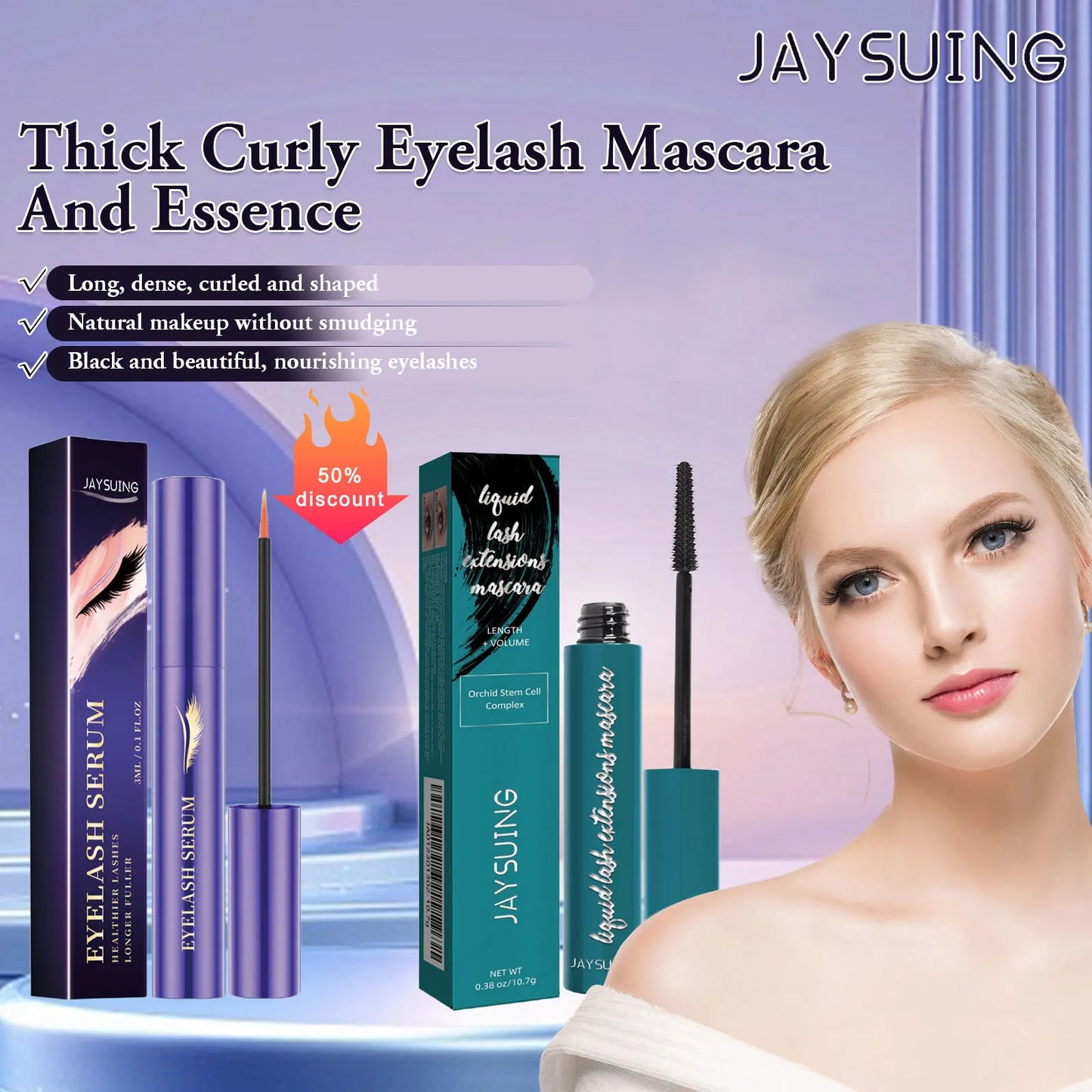 Curling Serum Nourish Thick Eyelash Mascara