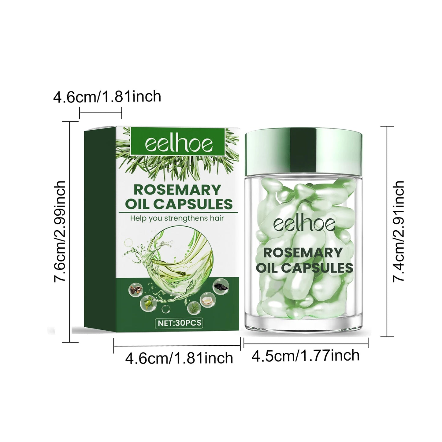 Rosemary Hair Care Nourish, Strengthen Roots | Relieve Scalp Tension