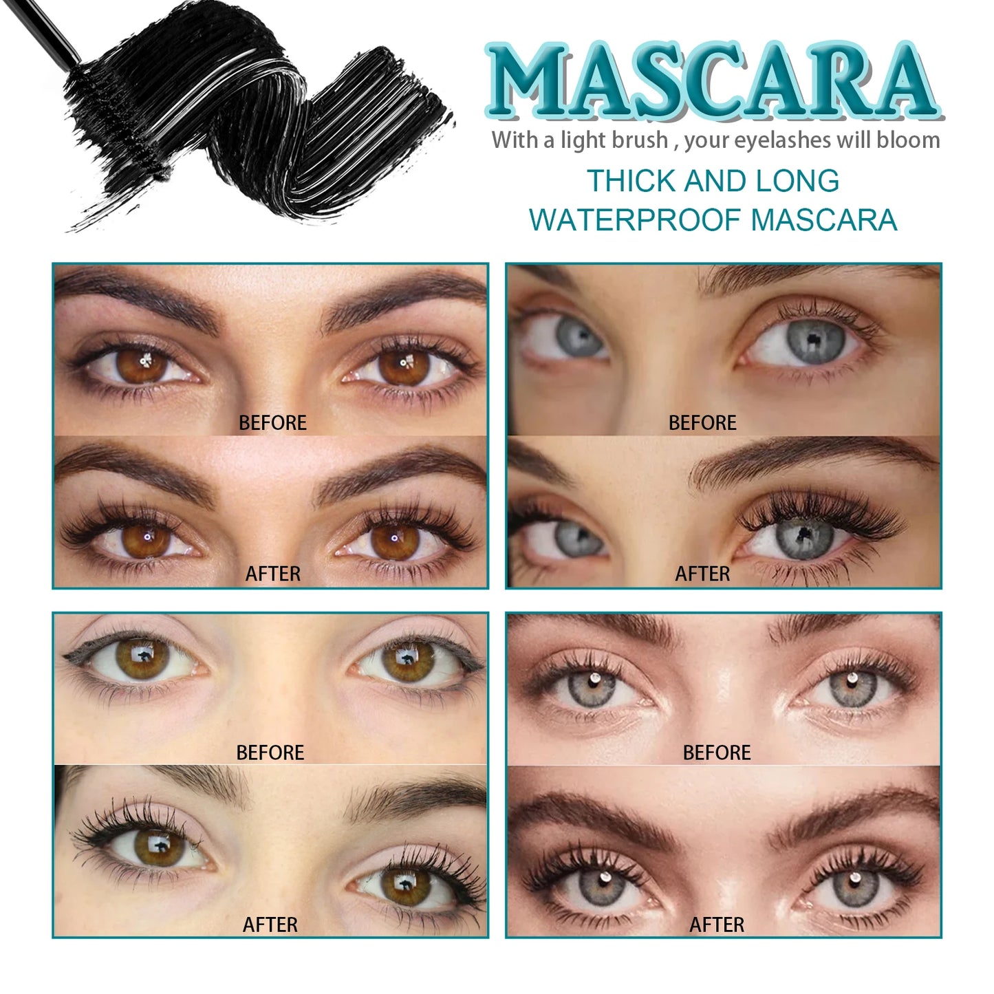Curling Serum Nourish Thick Eyelash Mascara