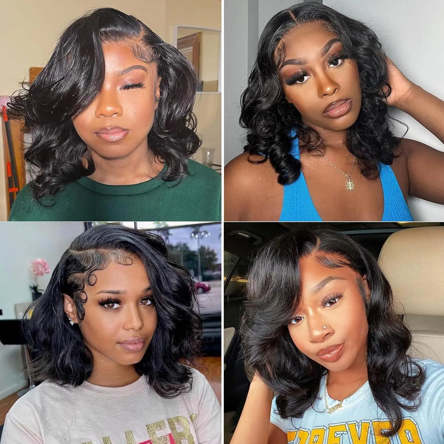 13x4 Lace Frontal Short Bob | Brazilian Virgin Hair