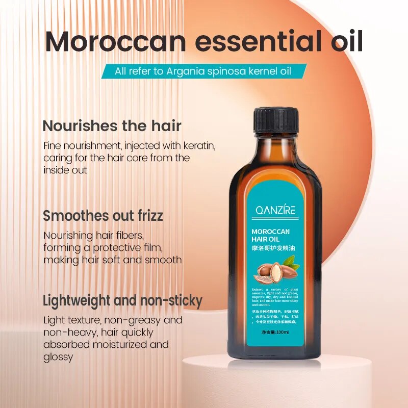 Pure Argan Oil | Prevent Frizz