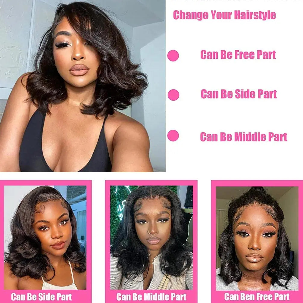 13x4 Lace Frontal Short Bob | Brazilian Virgin Hair