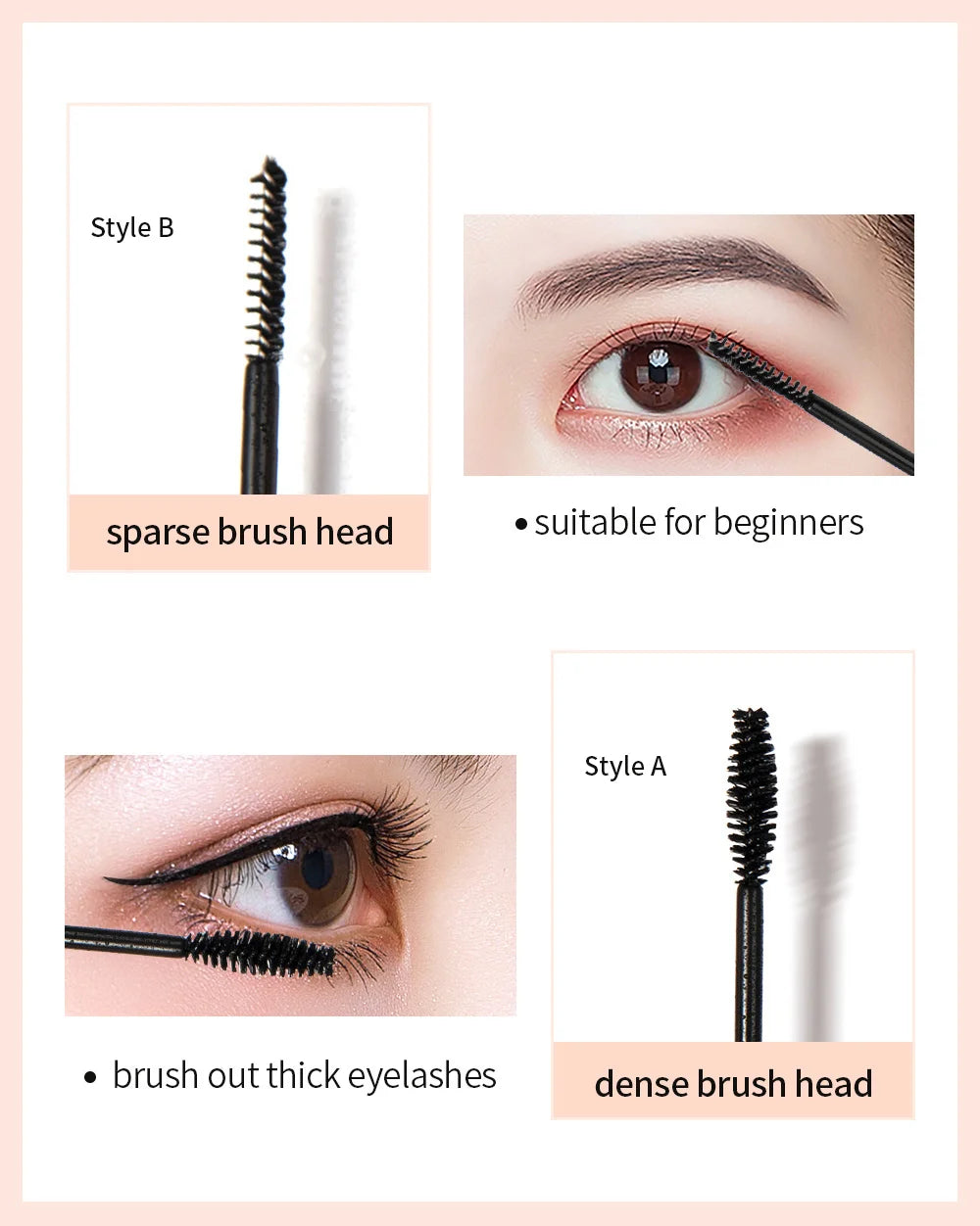 4D Silky Eyelashes Lengthening Waterproof Mascara