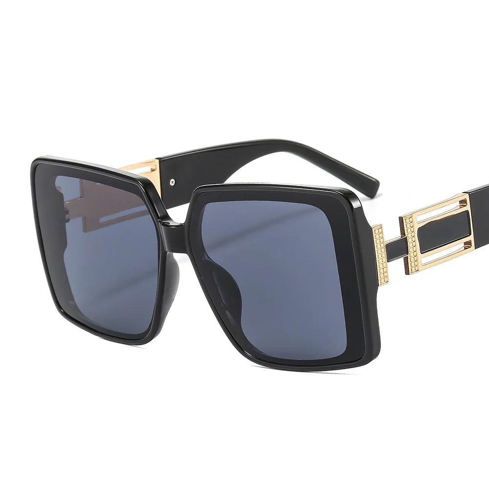 Luxury Comfortable UV400 Square Frame Sunglasses