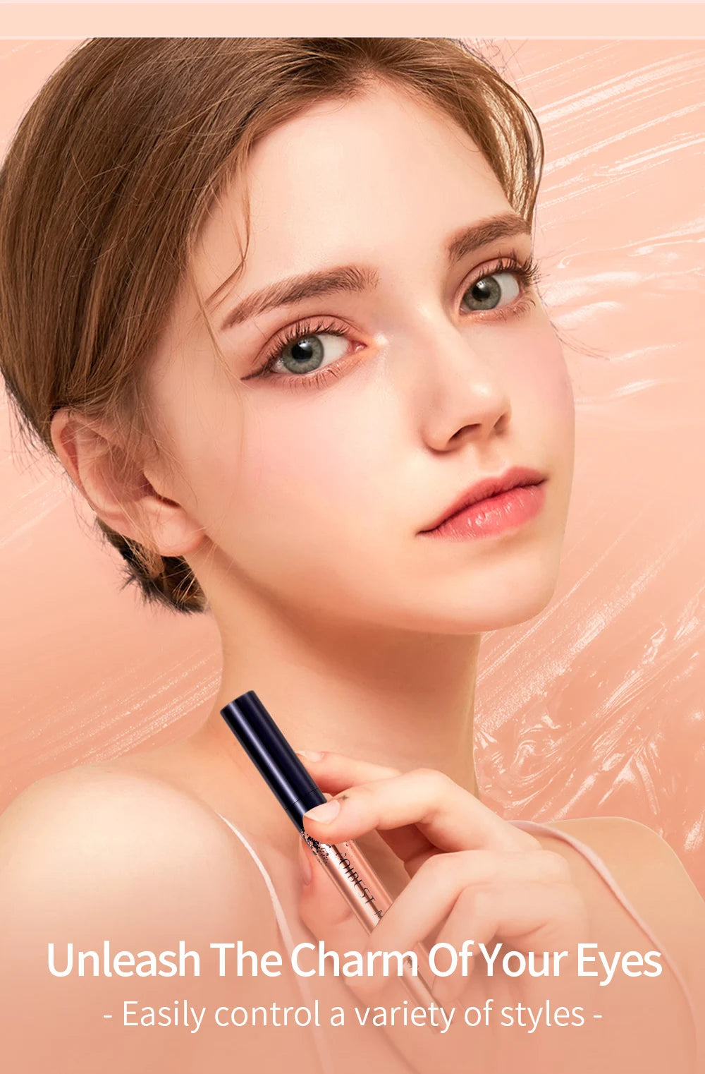 4D Silky Eyelashes Lengthening Waterproof Mascara
