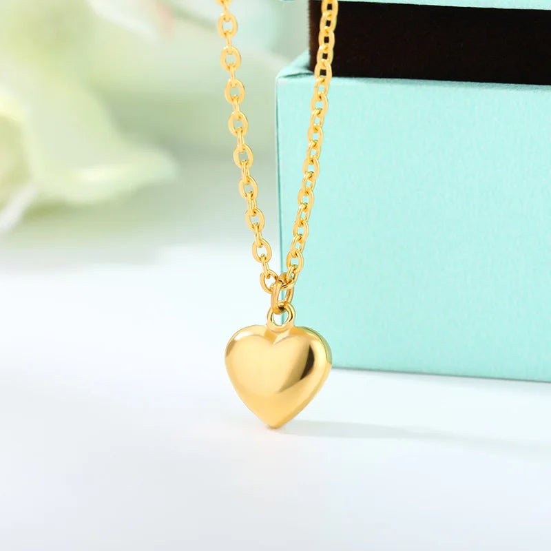 Love Heart Pendant Necklaces