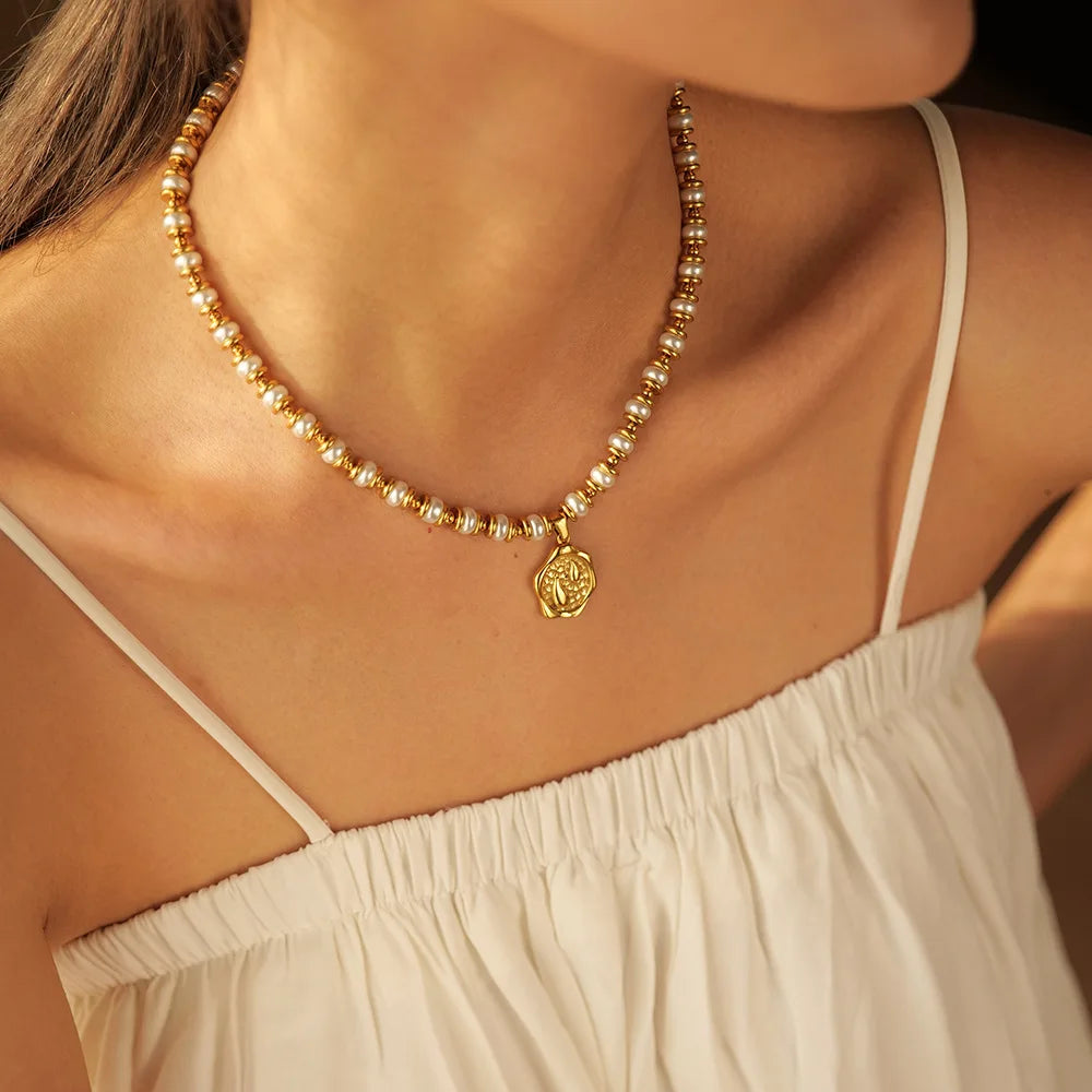 Tear Drop Bead Necklaces