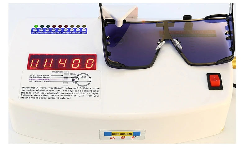 Oversized Luxury Uv400 Vintage Glasses