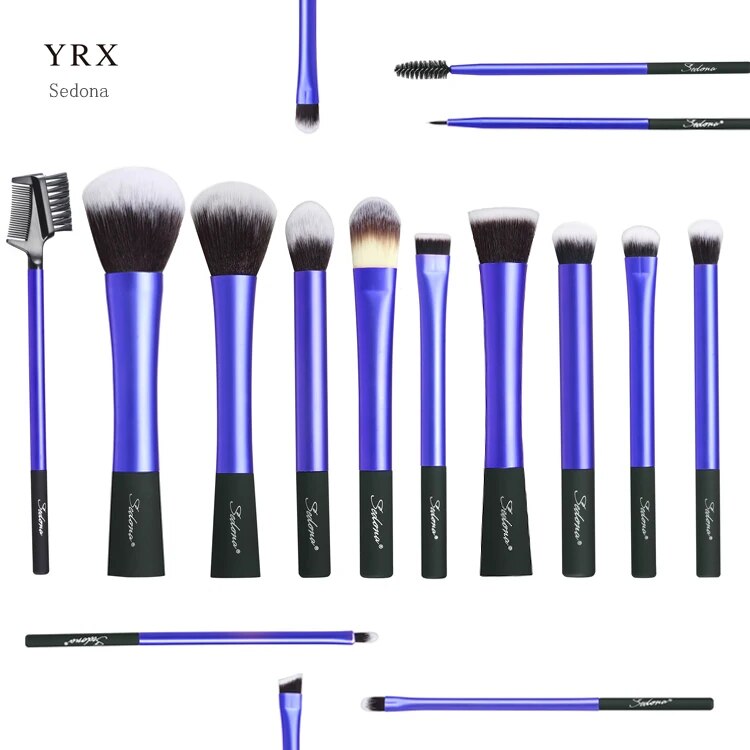 Professional Purple Powder Blush Brush