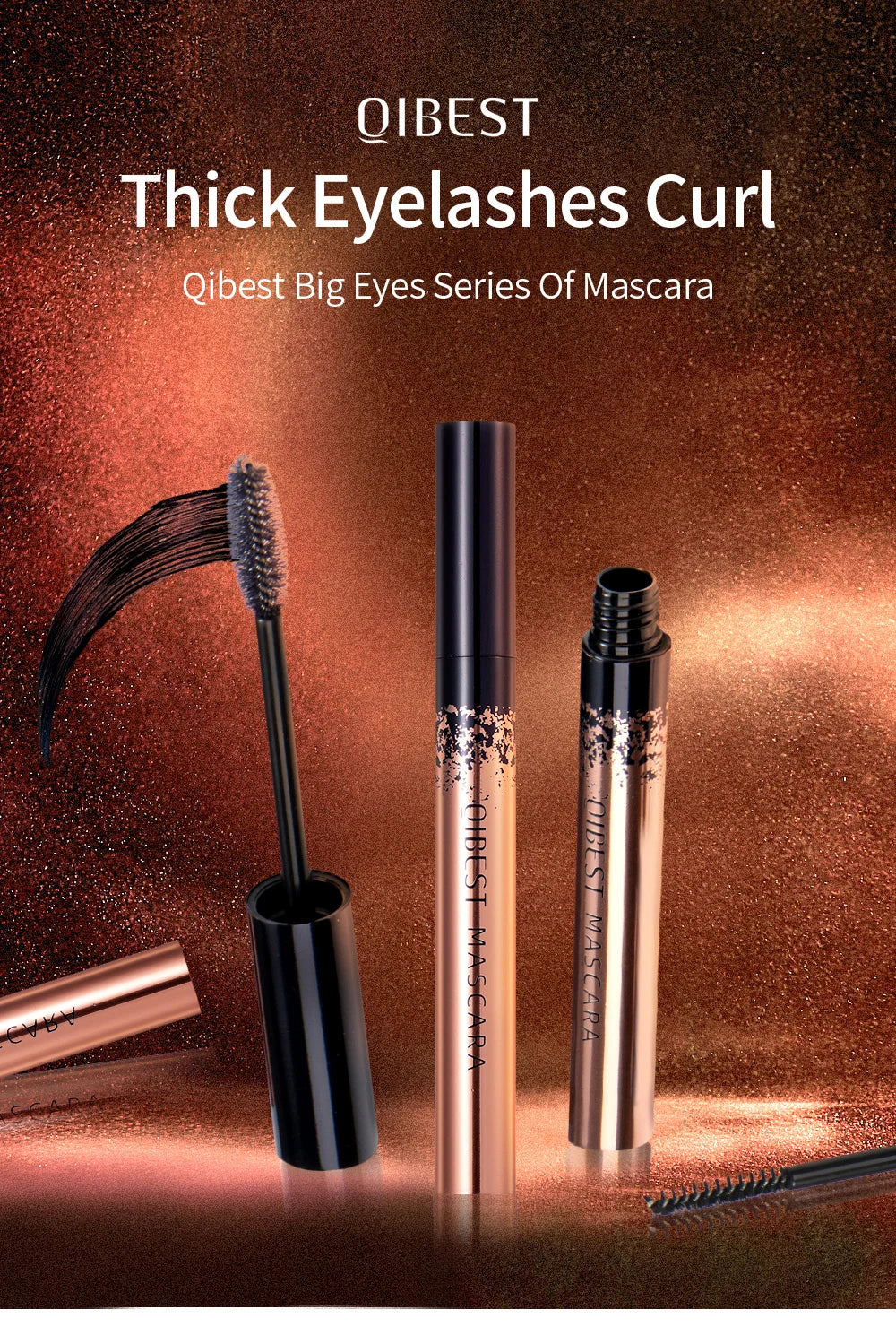 4D Silky Eyelashes Lengthening Waterproof Mascara
