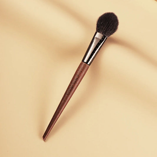 Makeup Brush Amber Series Carved