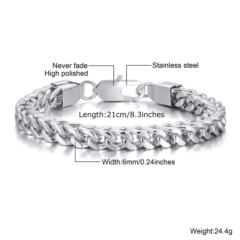 Stylish Stainless Steel Armband Jewelry