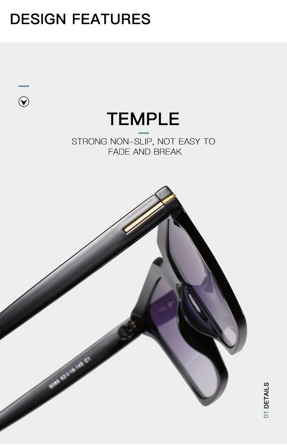 Square Vintage Sunglasses UV400