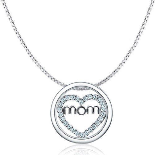 Necklace Heart Circle Of Love