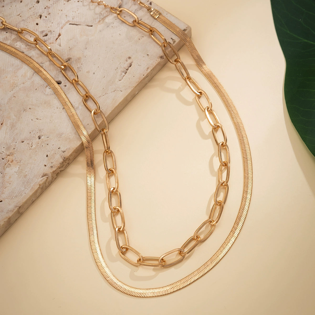 4-Piece round Necklace Suit