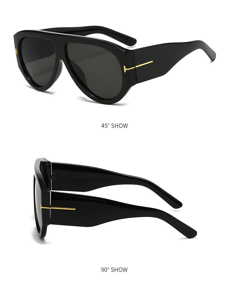 European and American Retro Frog Glasses