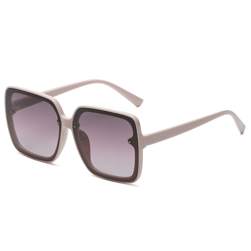 Square Polarized Street Shot Trendy Match Glasses