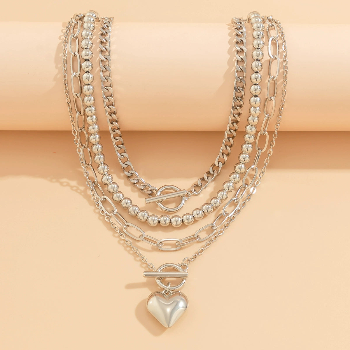 Peach Heart Trendy Trip Shoot