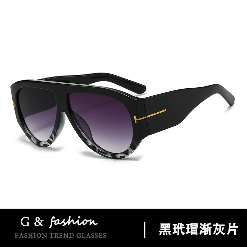 European and American Retro Street Shot Concave Shape