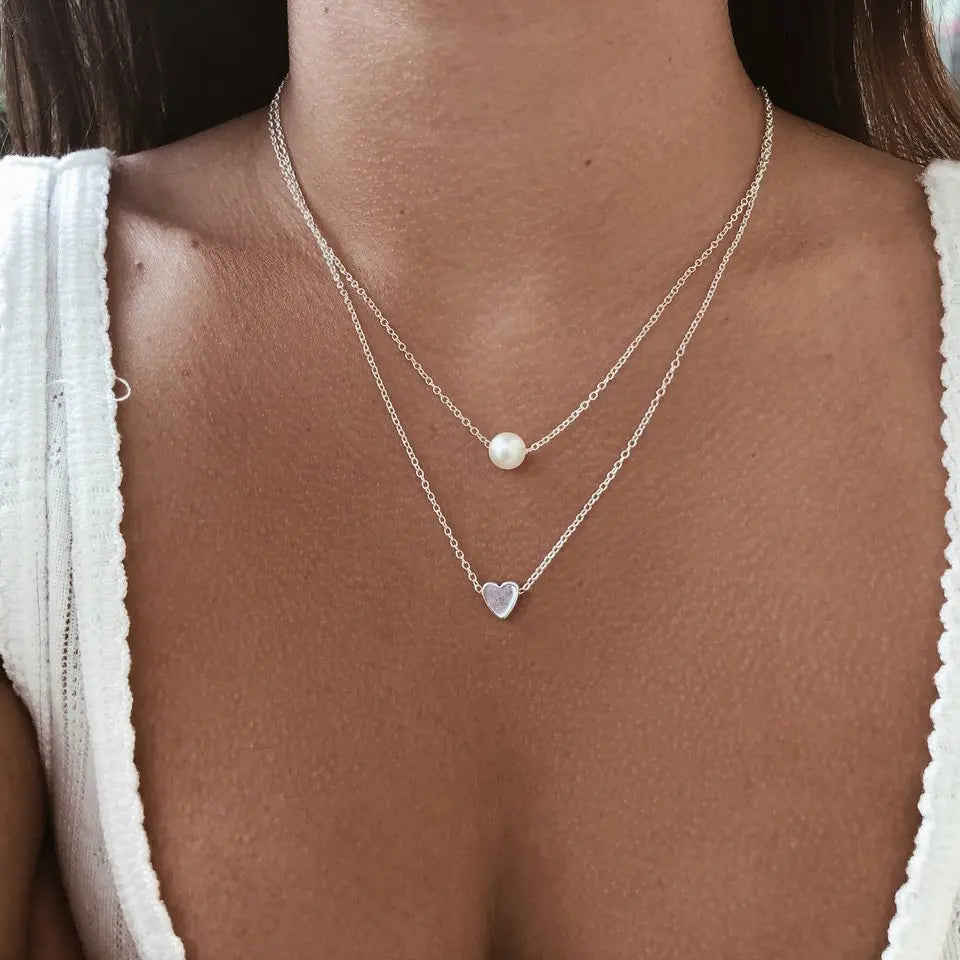 Round Stick Pendant Necklace