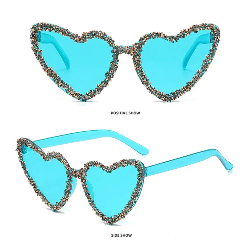 Heart-shaped Candy Color Rhinestone