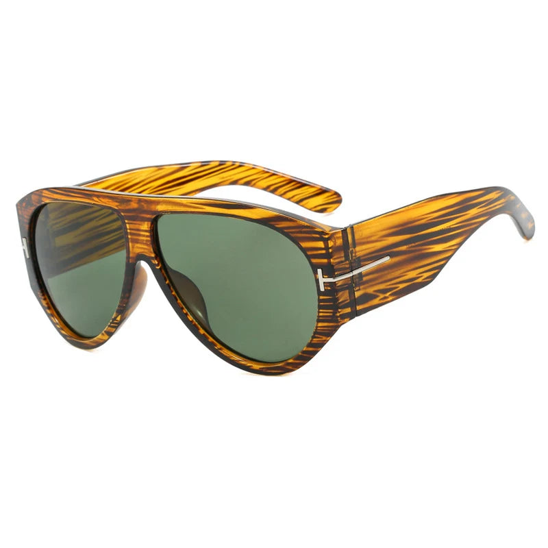 Vintage Punk Pilot Retro Stylish UV400