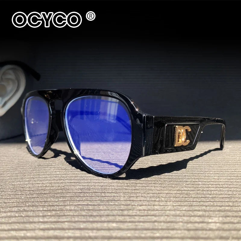 Fashion Punk Rimless Luxury Sunglasses
