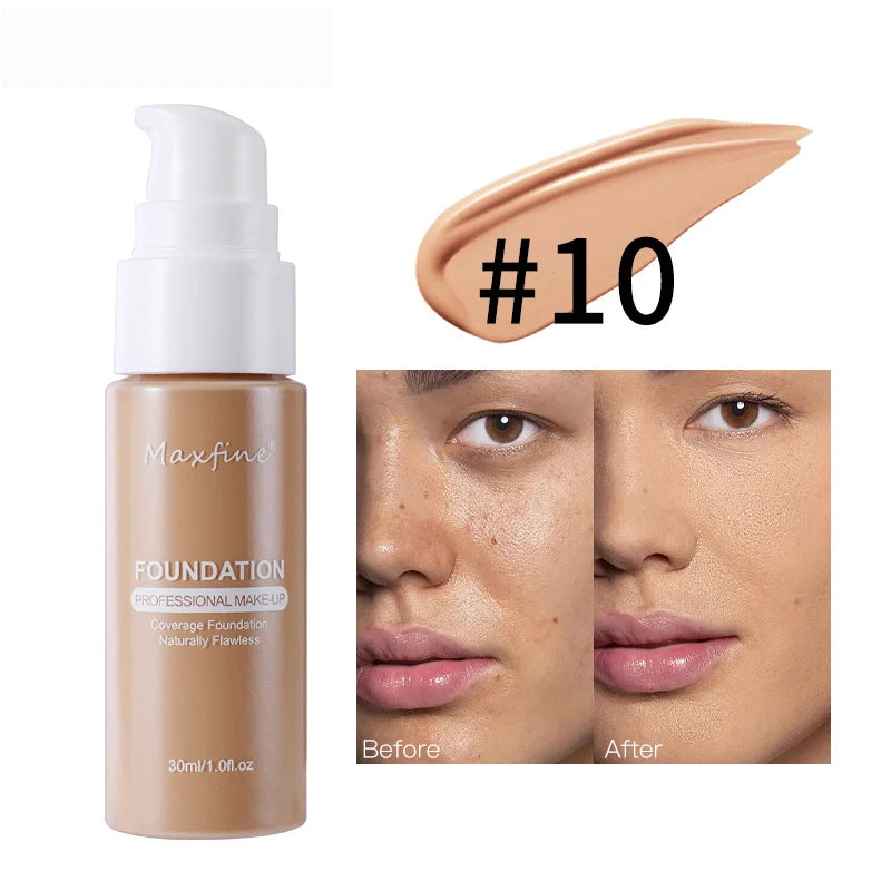 Liquid Foundation Effective | Concealer Waterproof Sweat-resistant