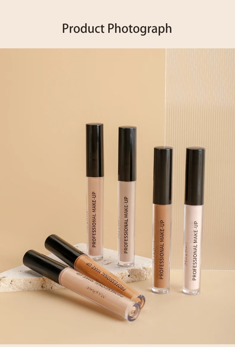 Traceless Liquid Concealer/Foundation, Long-Wearing, Waterproof,