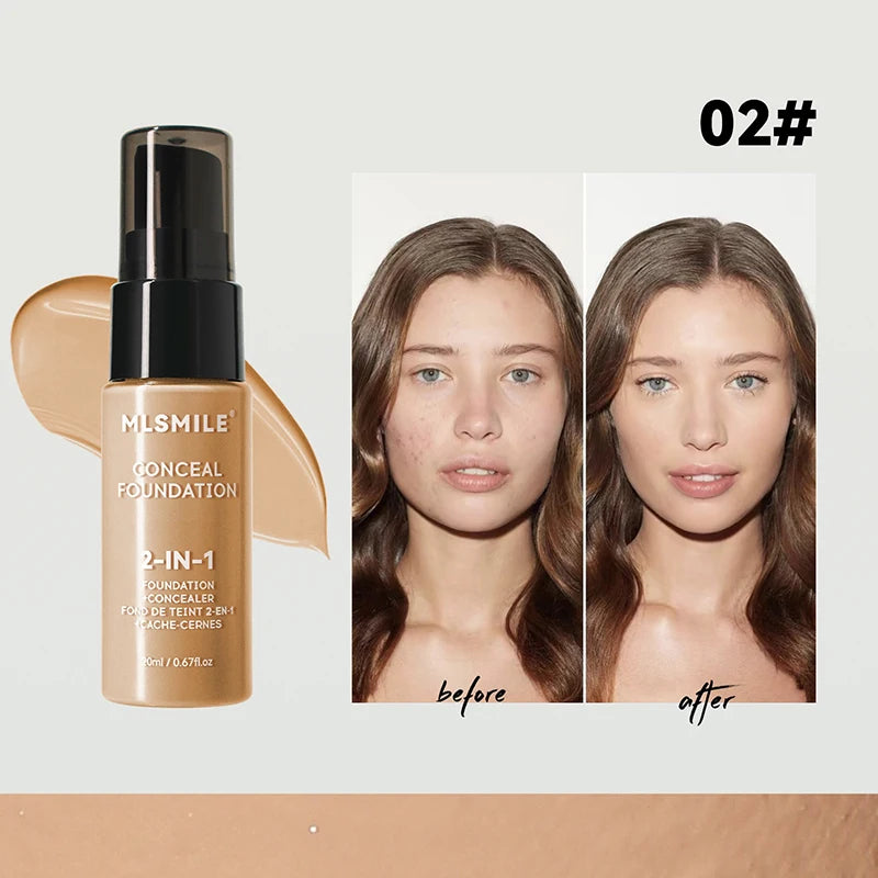 Face Foundation Cream Oil-Control Matte BBCream Waterproof
