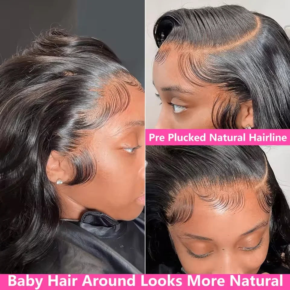 360 Brazilian Pre Plucked Lace F| 13x4 Lace Front Wigs | 250 Density