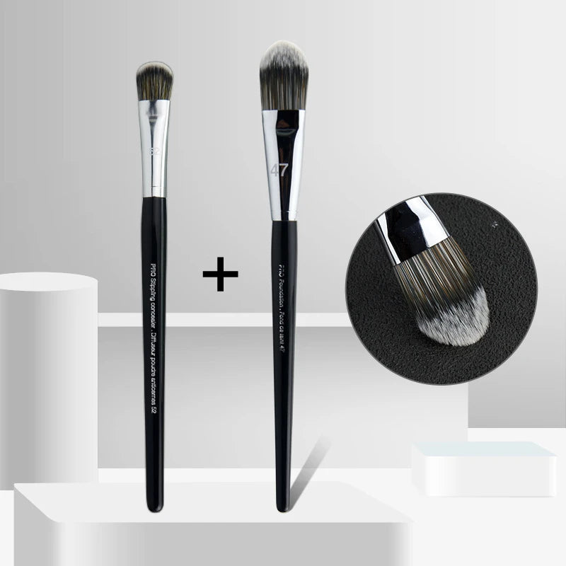 Head Liquid Foundation Shadow | Concealer Brushes