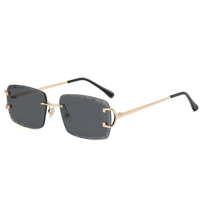 Square rimless street shot