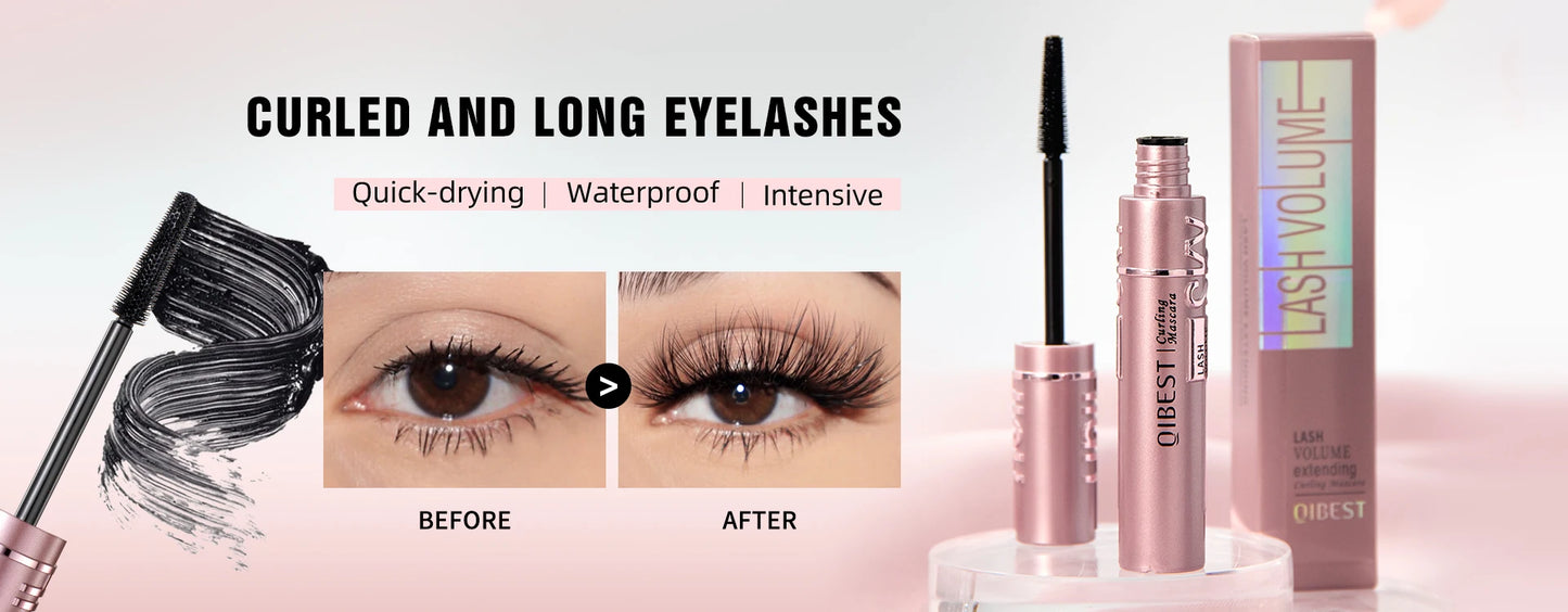 4D Silky Eyelashes Lengthening Waterproof Mascara