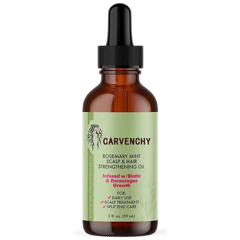 Organic Hair Oil - Strengthening Oil For Split Ends | Dry Scalp Treatment