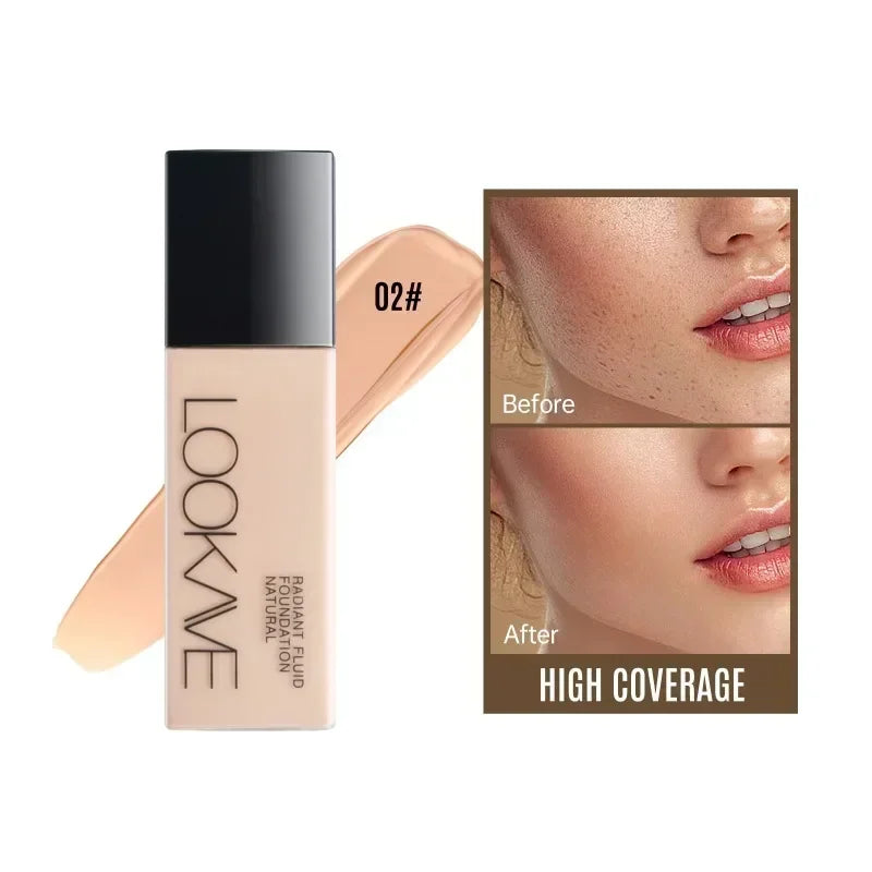 High Coverage Liquid Foundation for A Long Time