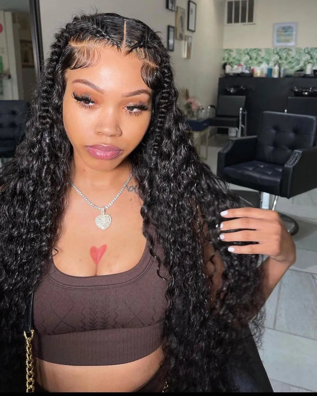 Brazilian 300% High Density Loose Deep Wave | 13x4 HD Lace Frontal Human Hair