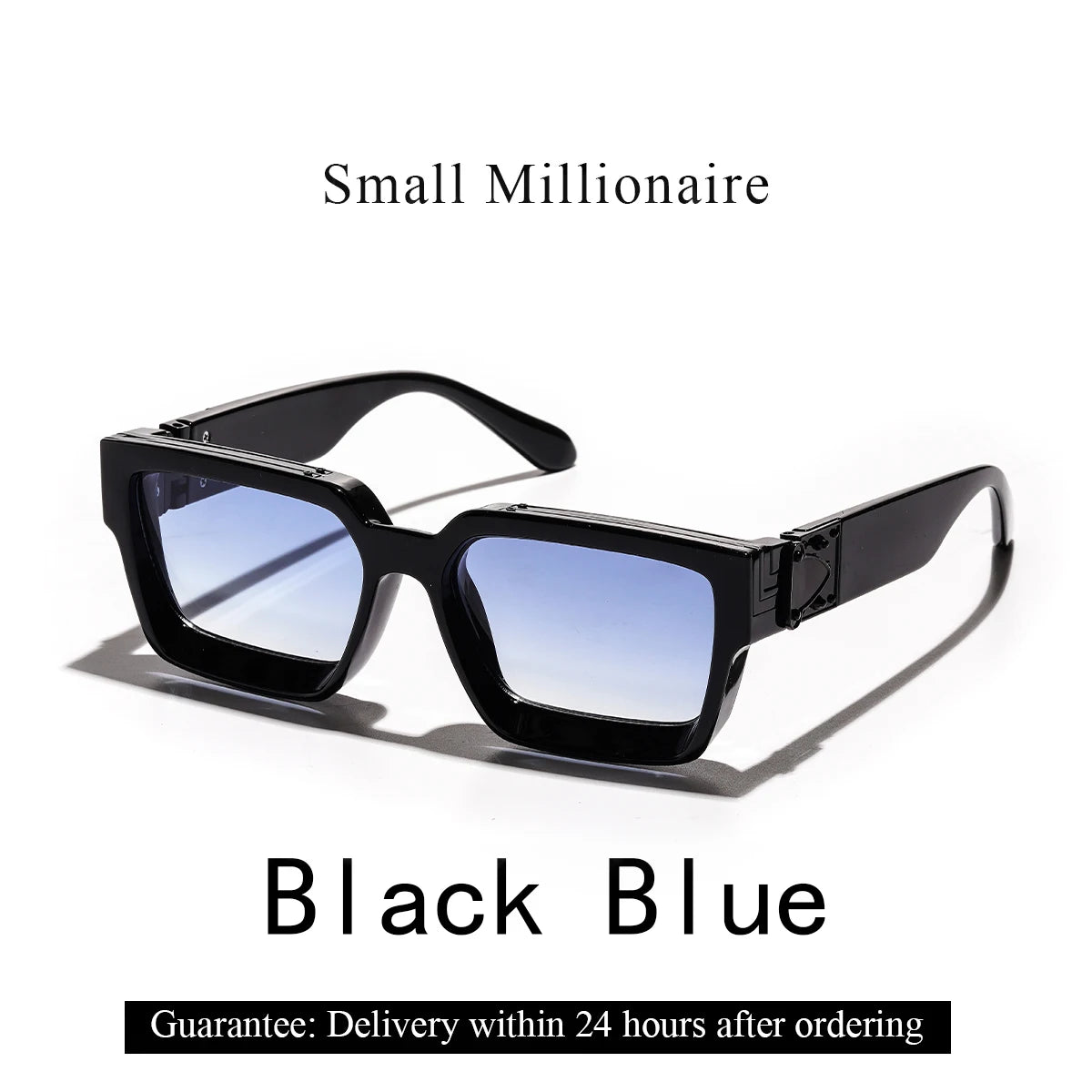 Square Millionaire Shades Luxury Sunglasses
