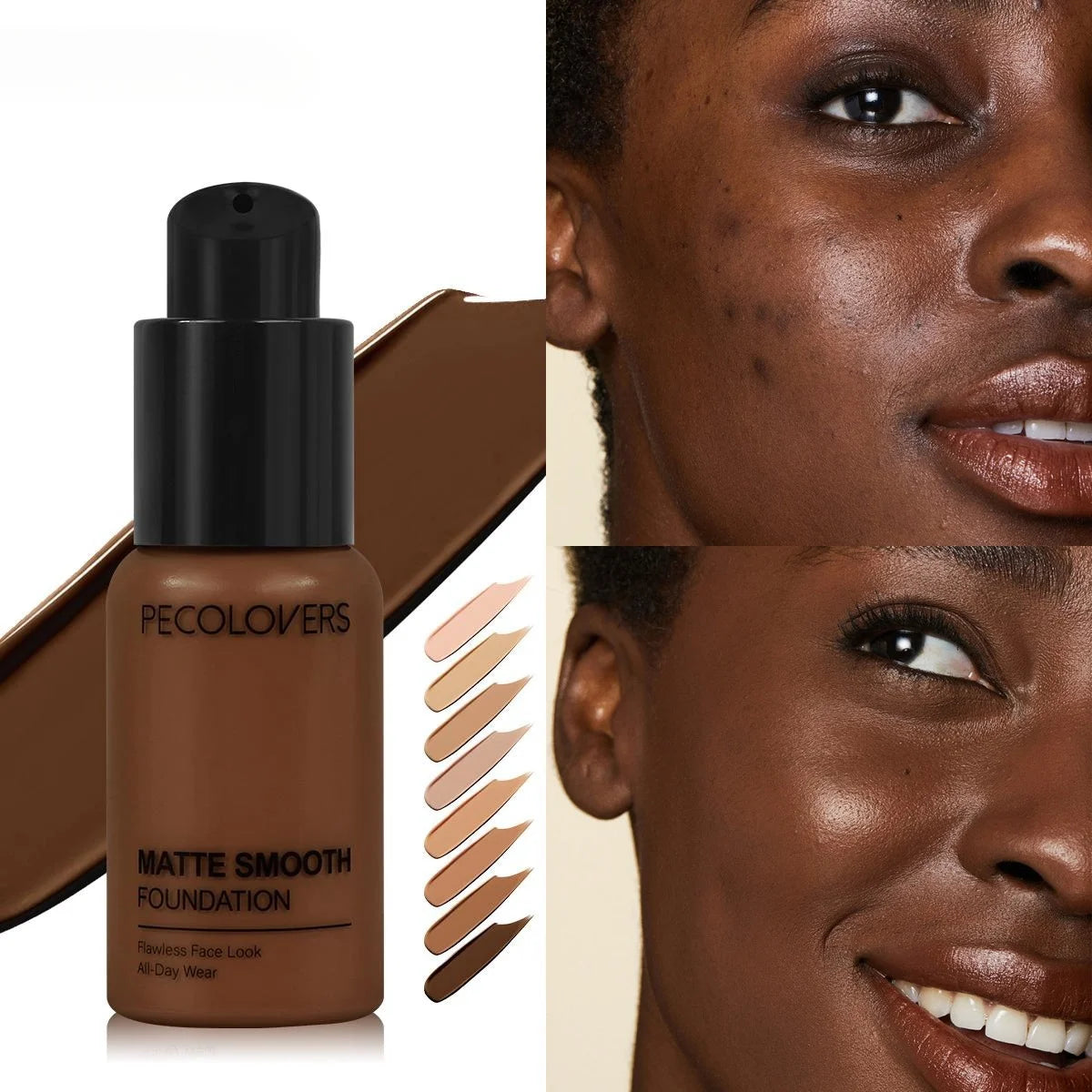 Full Coverage Concealer / Foundation - Long-Lasting, Waterproof