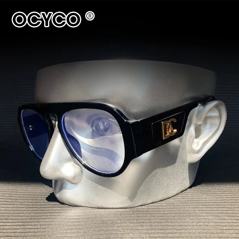 Fashion Punk Rimless Luxury Sunglasses