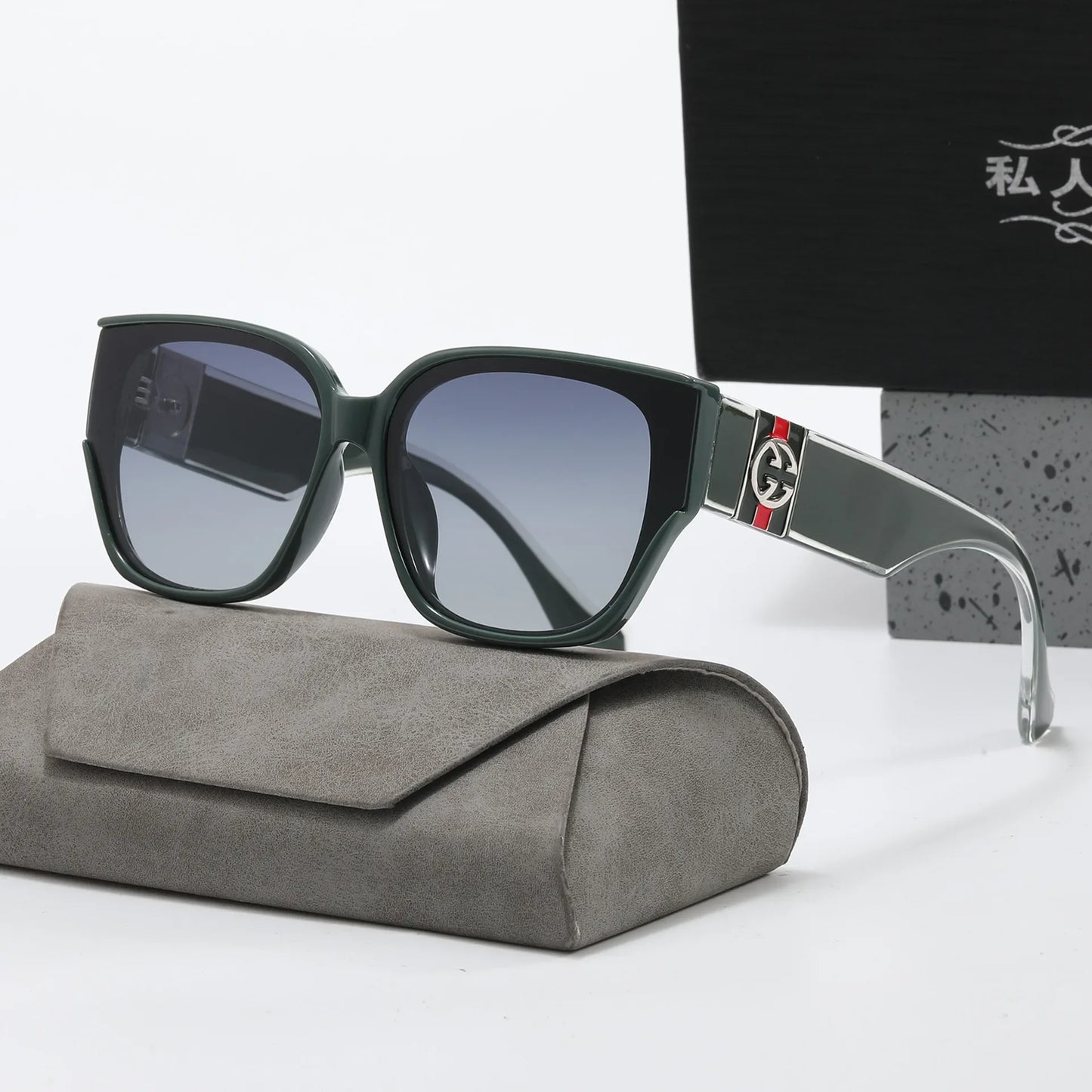 Unisex Polarized Square Luxury Unisex Eyewear - UV400