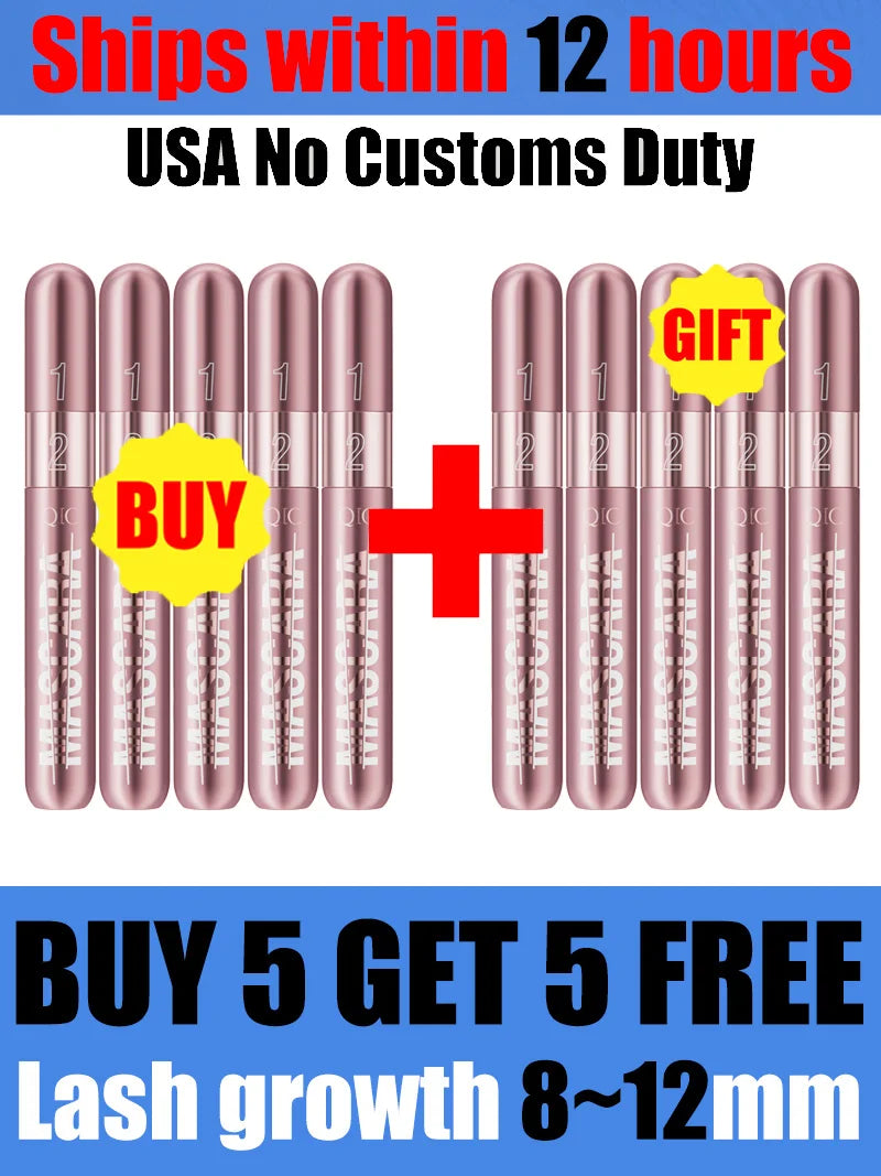 New rose gold double-effect mascara
