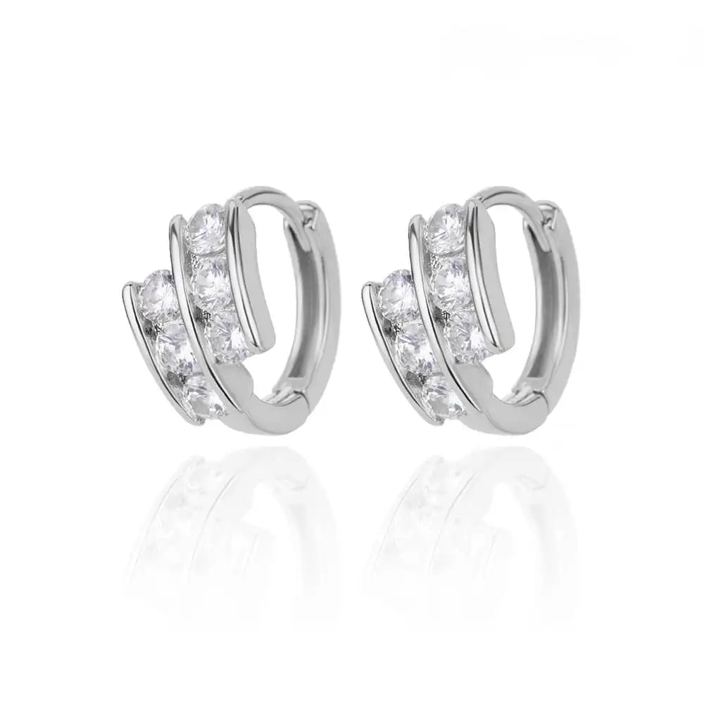 Trendy Cubic Zirconia Earrings