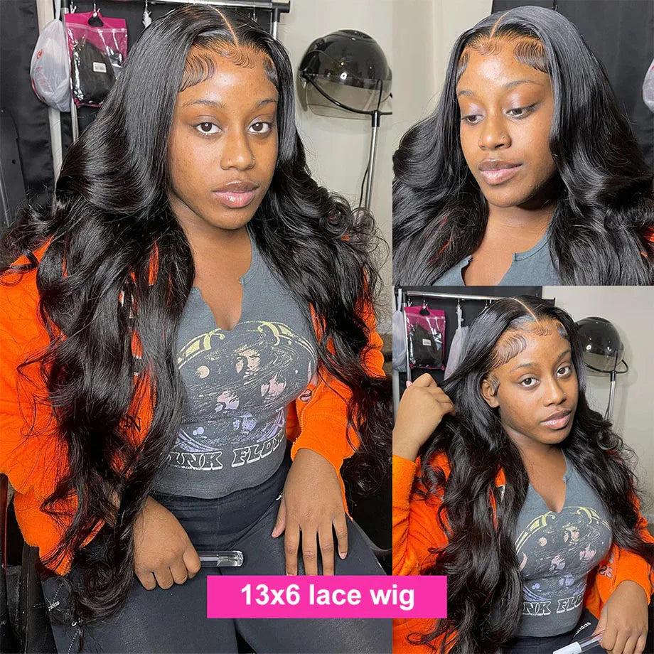 Brazilian 13x6 Human Transparent Lace | 40Inch Loose Wave