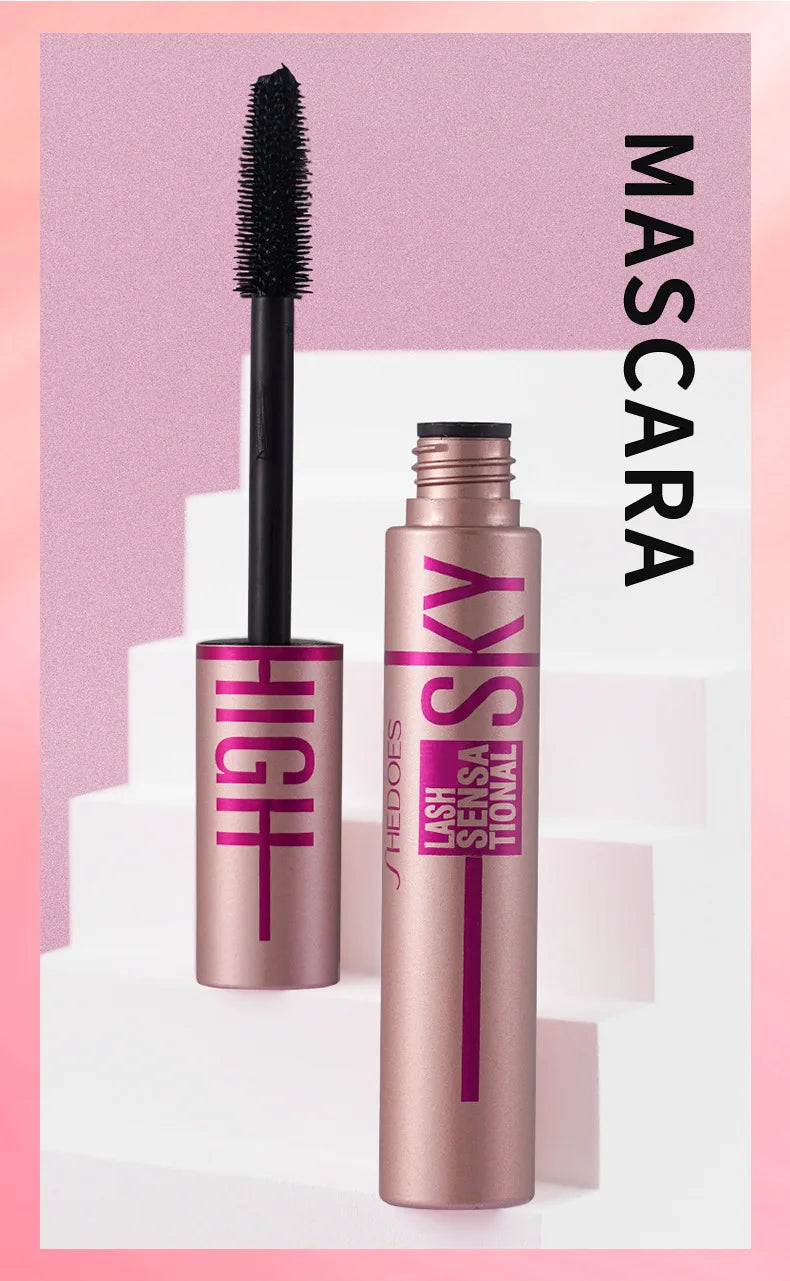 4D Mascara Lengthening Waterproof Thick Curling Lasting Mascara