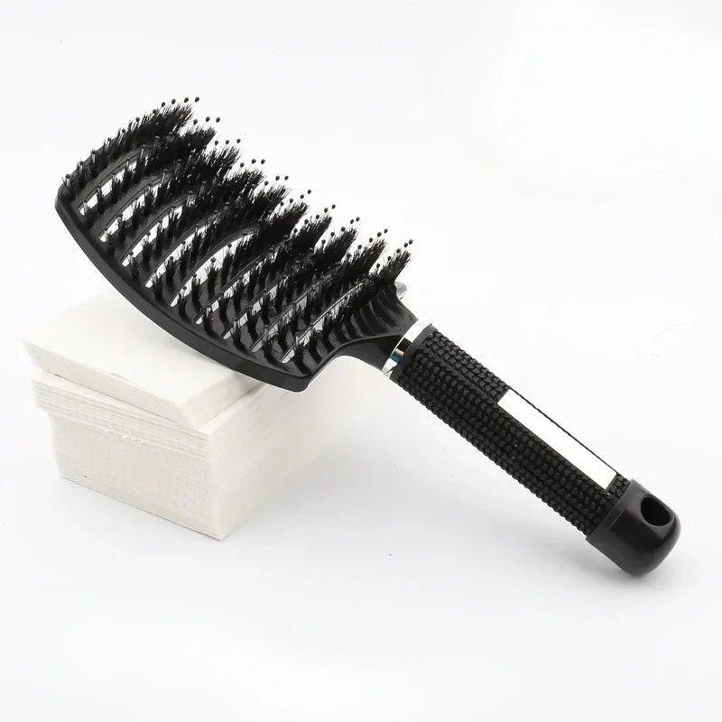 Scalp Massage Curly Detangle Styling Brush