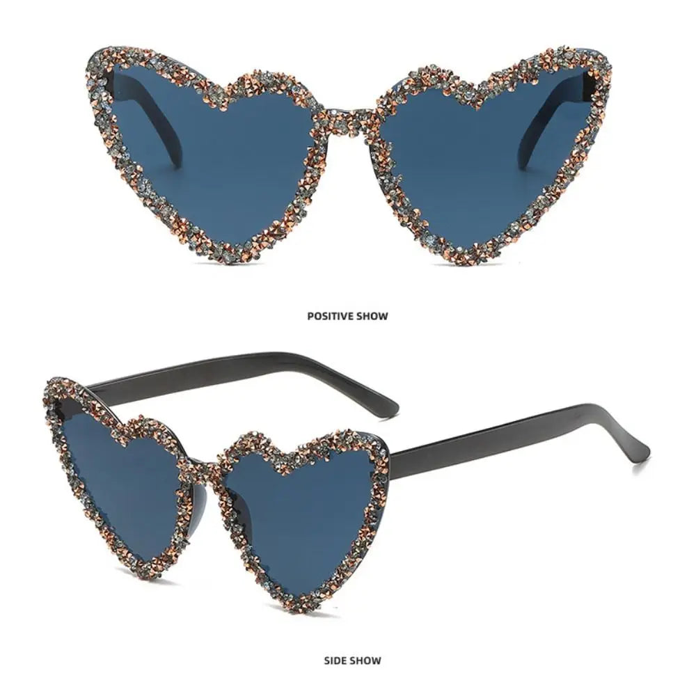 Heart-shaped Candy Color Rhinestone