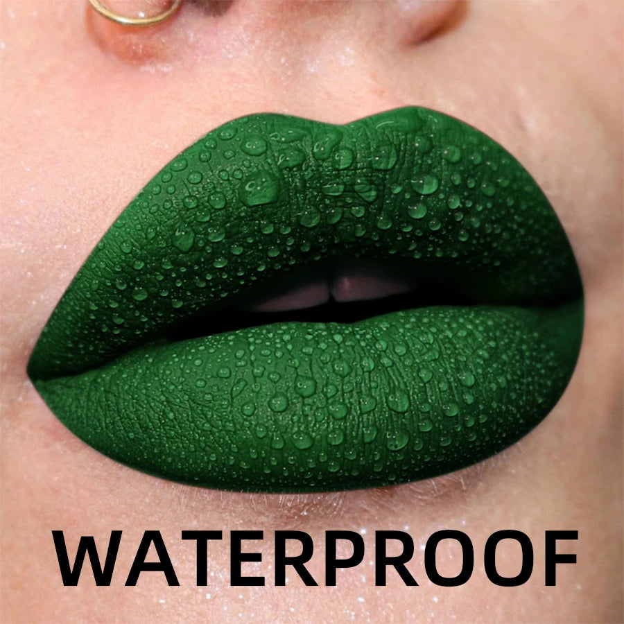 19 colors Matte Velvet Nude Waterproof Liquid Lipstick
